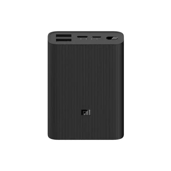 Mi 3 10,000 mAh Mini Ultra Compact Fast Charging Powerbank – Black Store