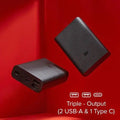 Mi 3 10,000 mAh Mini Ultra Compact Fast Charging Powerbank – Black Store