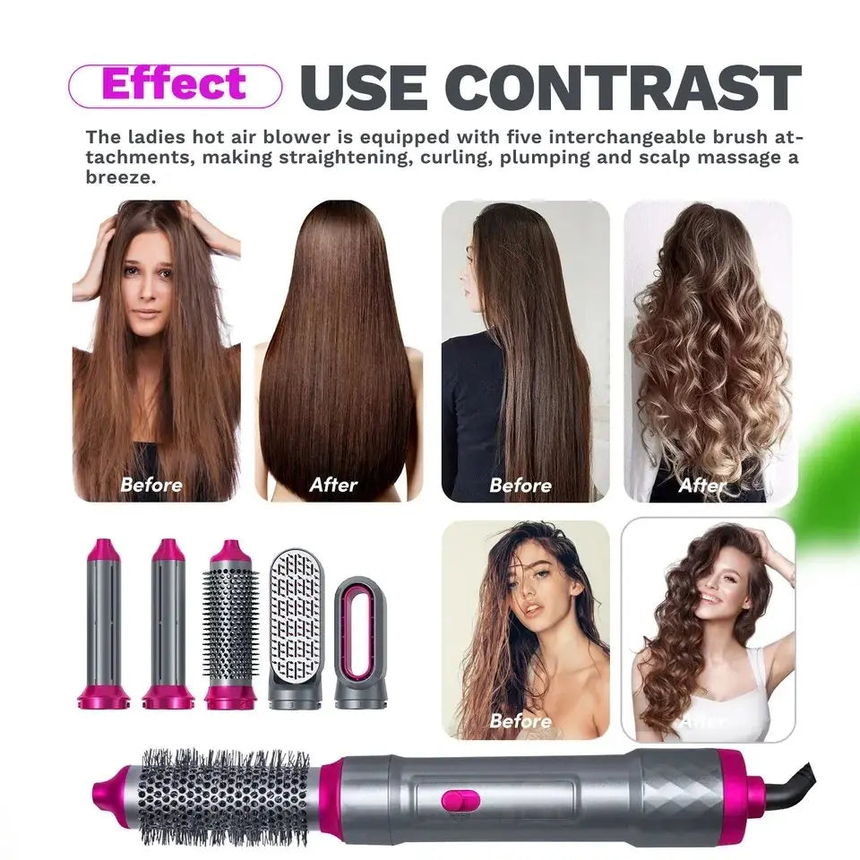Hair Dryer 5-In-1 Multifunctional Styling Kit Store