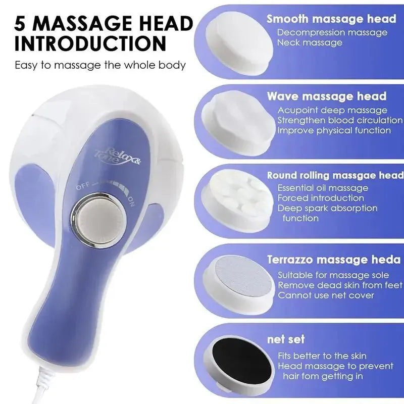 Relax & Spin Tone Hand-held Full Body Massager Store