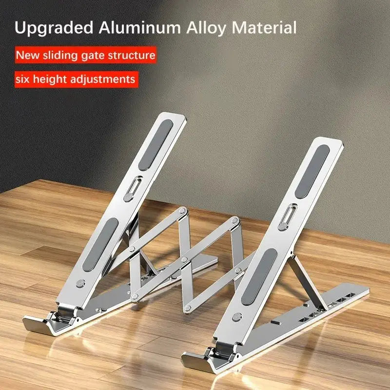 Aluminum Foldable Laptop Stand Store