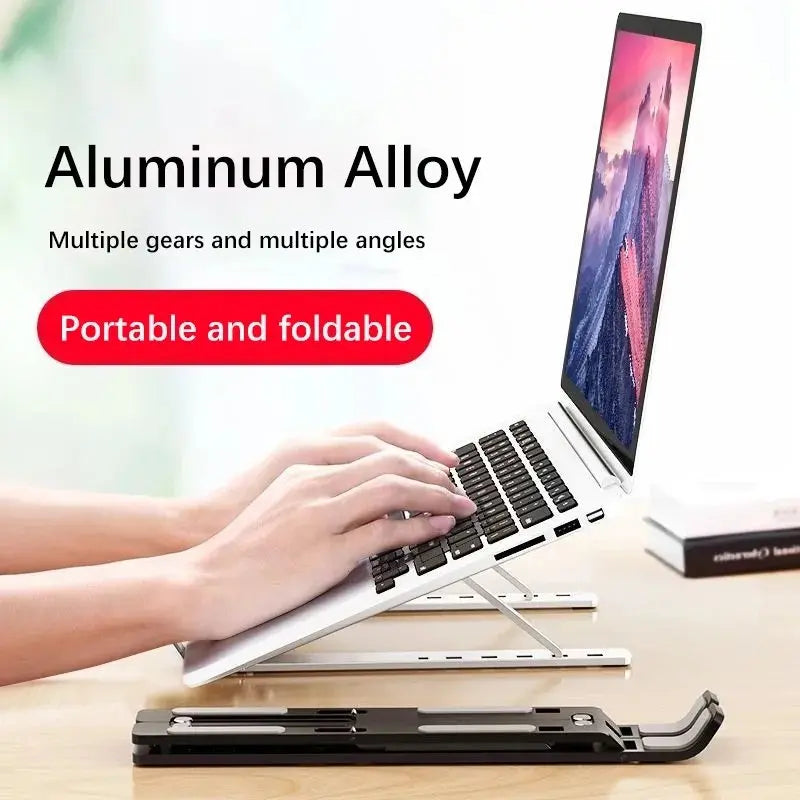 Aluminum Foldable Laptop Stand Store