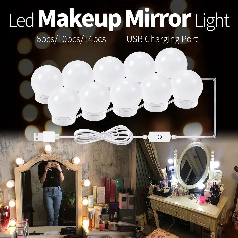 Vanity Mirror Light Bulbs – 3 Modes Store