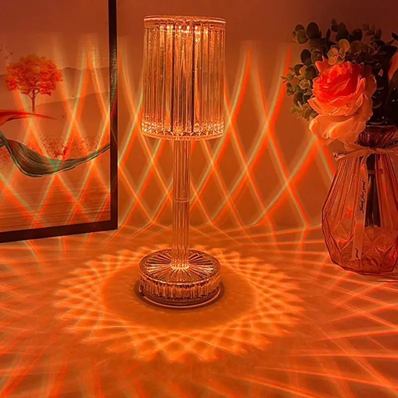 RGB Crystal Drum Lamp Store