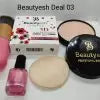 Beautyesh Deal Of 3, Face Powder, Mystery Nail Polish, And Chubby Brush Store