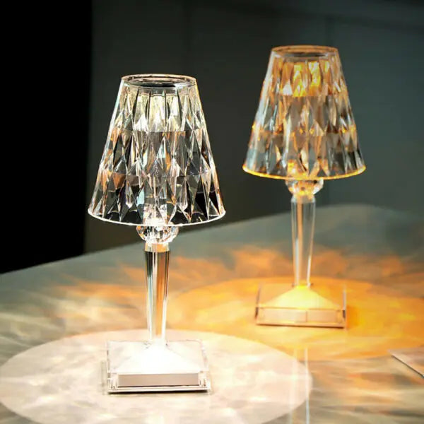 Crystal Acrylic Bedside Table Lamp Home For Bedroom Decor Store