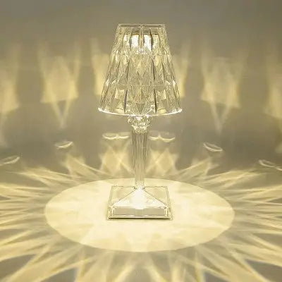 Crystal Acrylic Bedside Table Lamp Home For Bedroom Decor Store