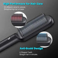 Hair Straightener Iron Brush Straight Hair Comb Store