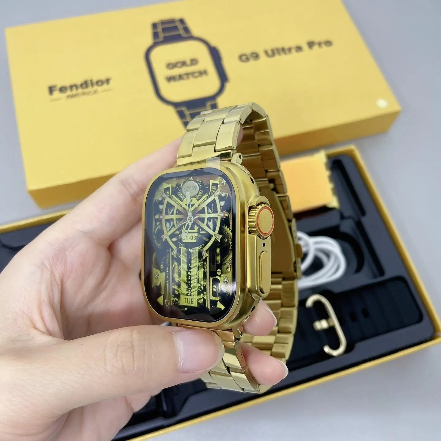 G9 Ultra Pro Smartwatch – Special Gold Edition Store