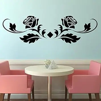 Rose Flower Wooden Wall Decoration Store
