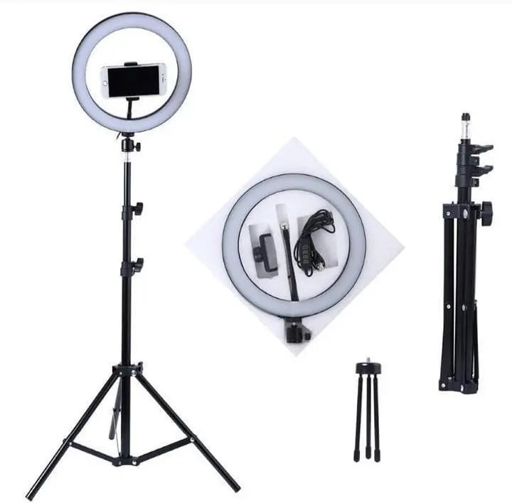 26 CM Professional LED Ring Light With 7 FT Tripod Stand Store