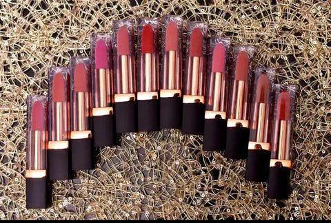 Ultra Beauty Matte Melt Liquid Lip Colour Set Of 12 Pcs Store