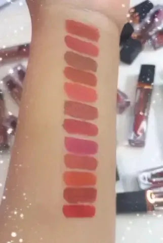 Ultra Beauty Matte Melt Liquid Lip Colour Set Of 12 Pcs Store