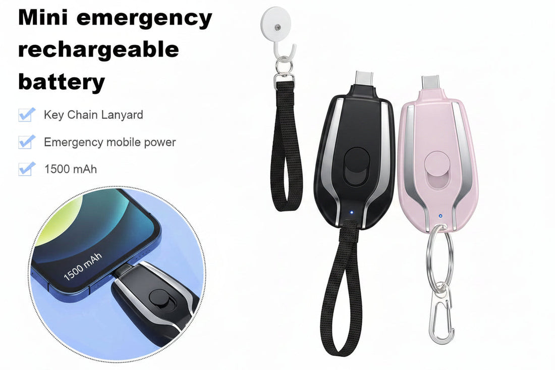 Mini Keychain Fast Phone Charger