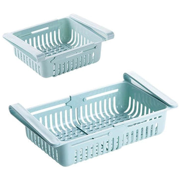 Expandable Fridge Storage Organizer | Adjustable Drawer Rack