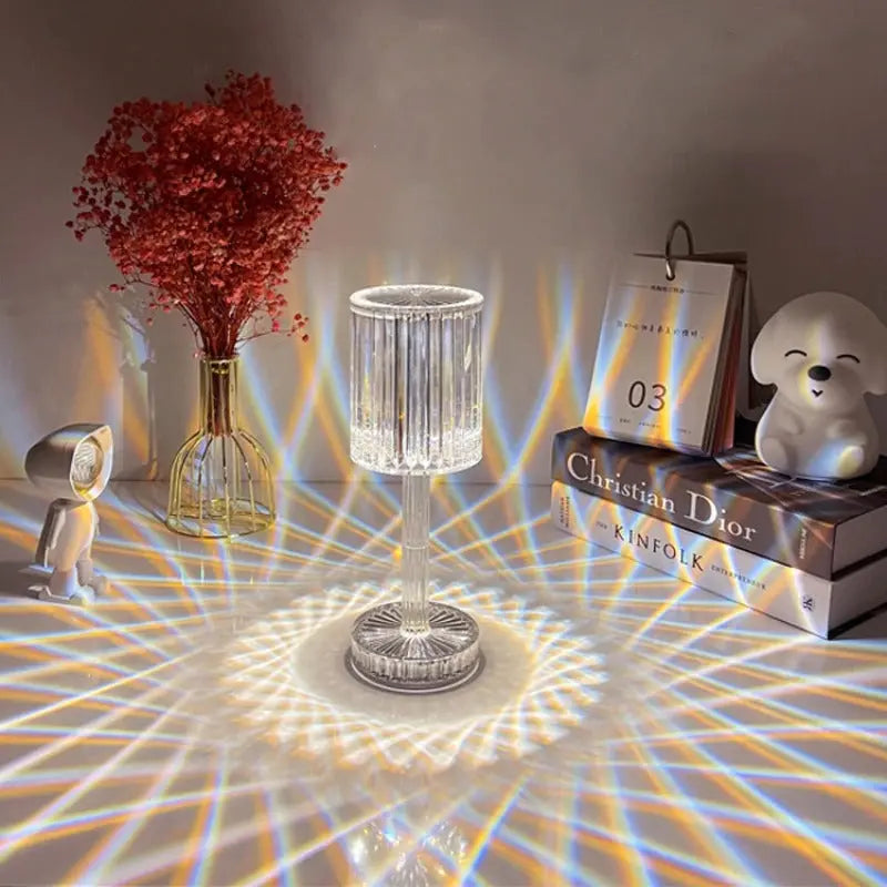 RGB Crystal Drum Lamp Store