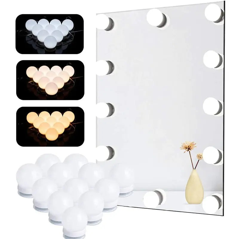 Vanity Mirror Light Bulbs – 3 Modes Store