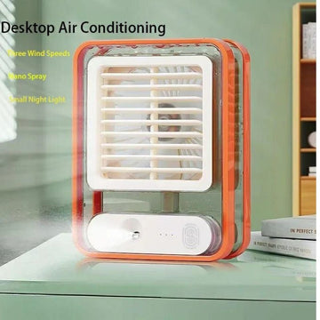 Portable Desktop Air Conditioner – Type-C Rechargeable
