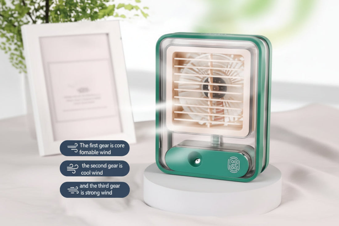 Portable Desktop Air Conditioner – Type-C Rechargeable