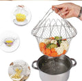 Multi Functional Foldable Rinse Basket Store