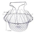 Multi Functional Foldable Rinse Basket Store