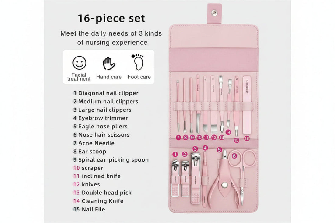 16 in 1 Nail Cutter Set
