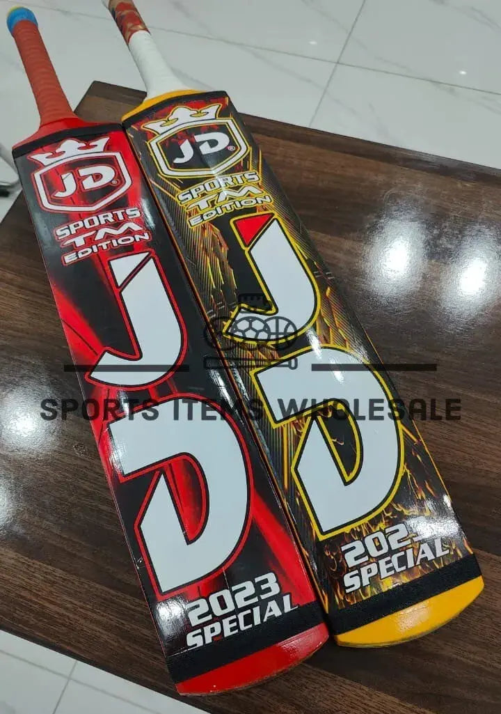 JD Coconut (TM) Edition Tape Ball Cricket Bat Full-Cane Original + 6 Big Shot Balls Store