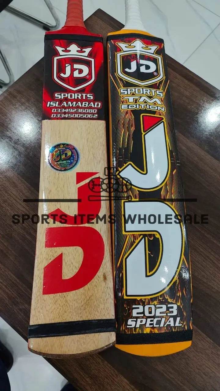 JD Coconut (TM) Edition Tape Ball Cricket Bat Full-Cane Original + 6 Big Shot Balls Store